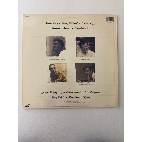 The Bible Eureka LP 1988 Chrysalis BFV 41613 Original Inner Sleeve EX Cleaned - Picture 2 of 9